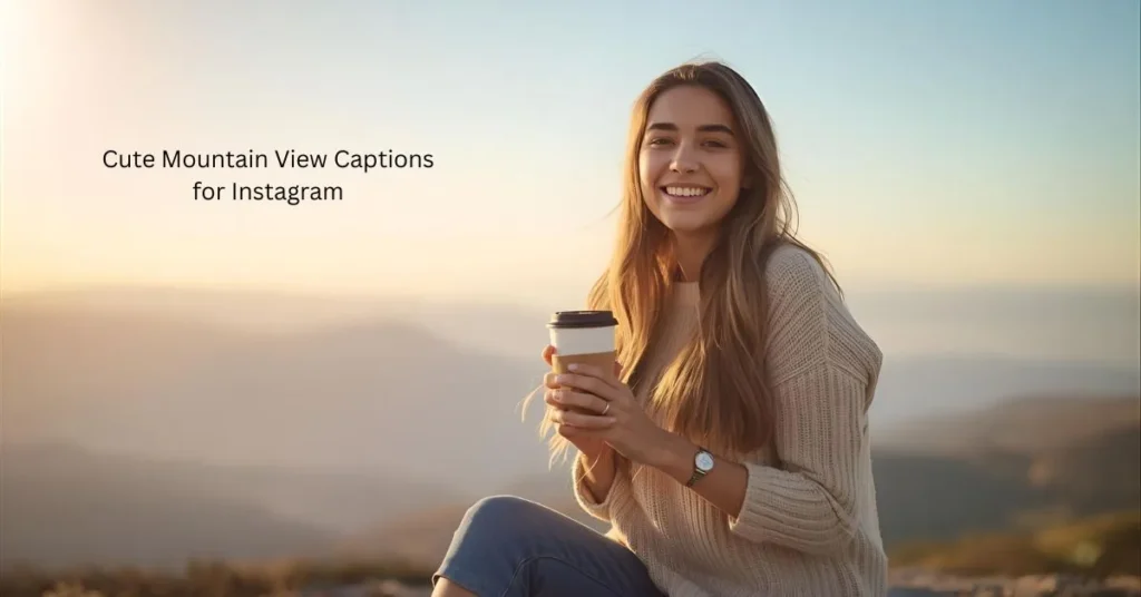 Cute Mountain View Captions for Instagram