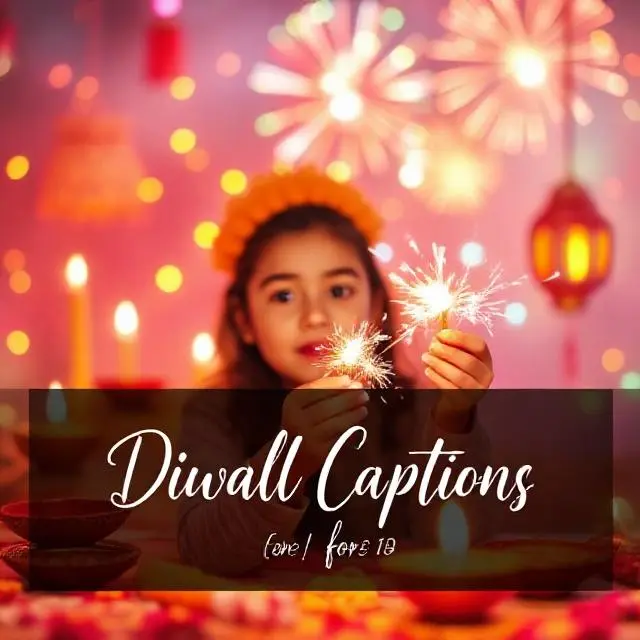 Diwali Captions for Instagram for Girl