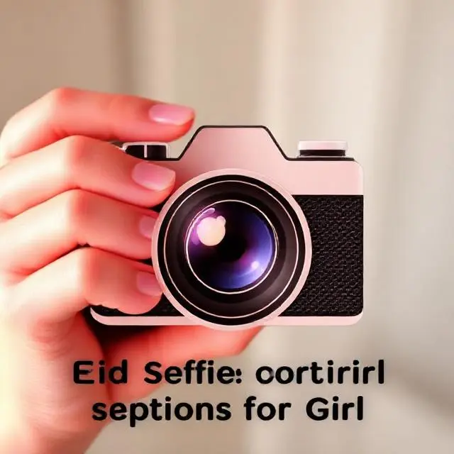 Eid Selfie Captions for Girls