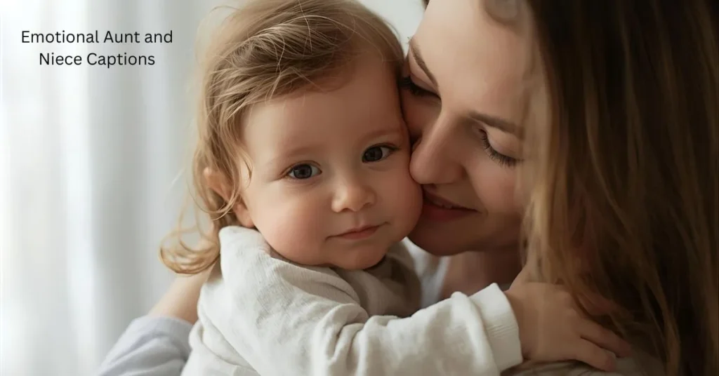 Emotional Aunt and Niece Captions