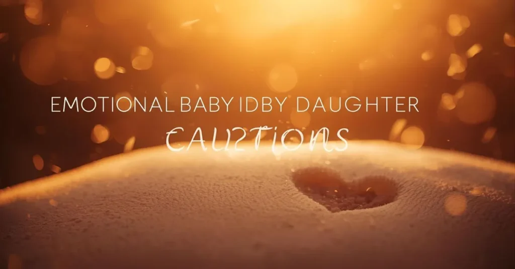 Emotional Baby Daughter Captions