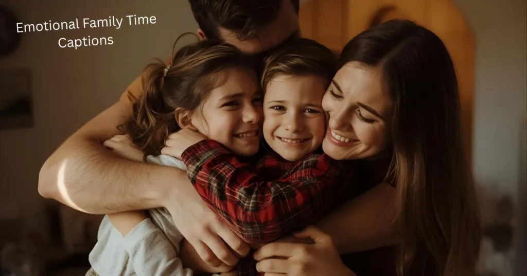 Emotional Family Time Captions