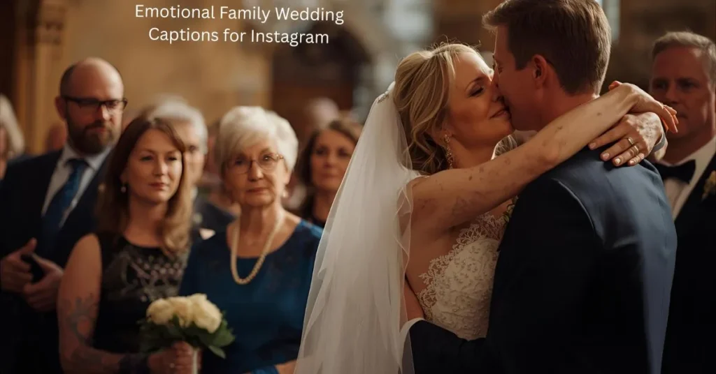 Emotional Family Wedding Captions for Instagram