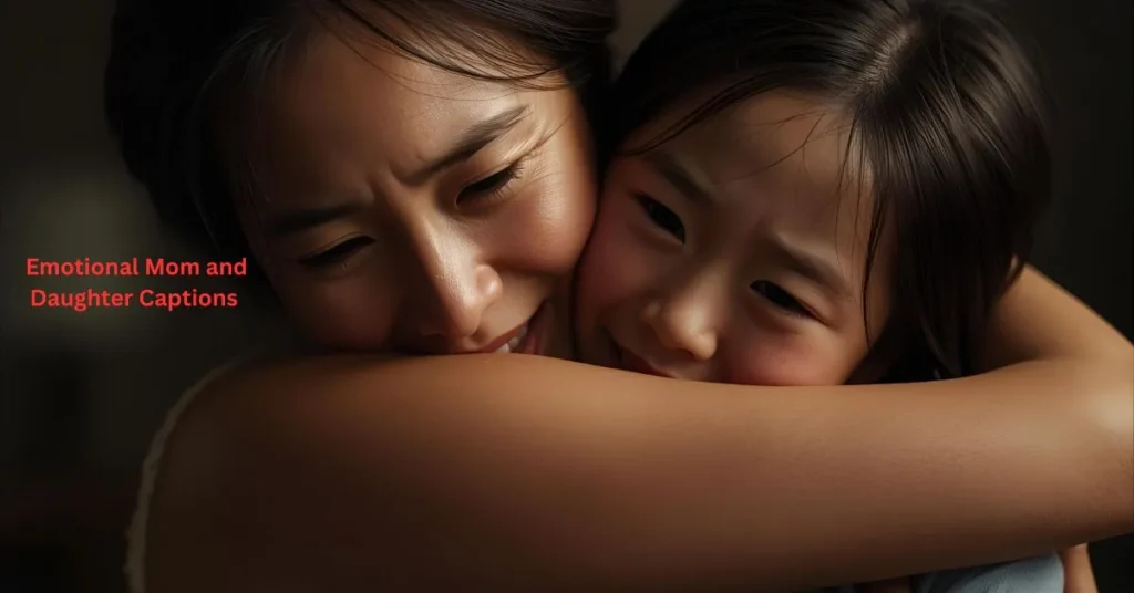 Emotional Mom and Daughter Captionsย