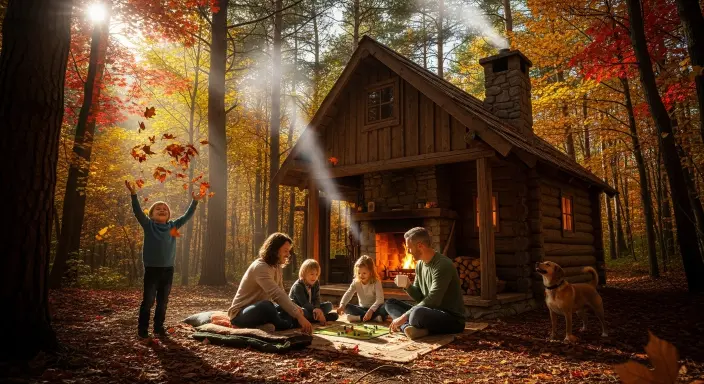 Family Cabin Captions for Instagram