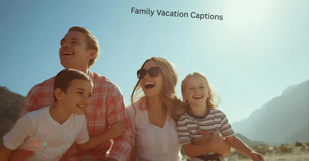 Family Vacation Captions