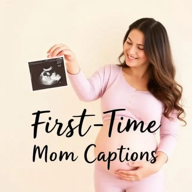 First-Time Mom Captions