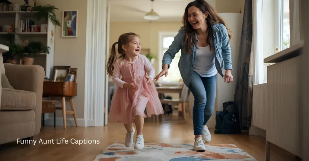 Funny Aunt Life CaptionsΒ