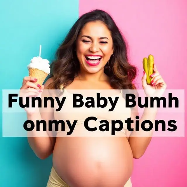 Funny Baby Bump Captions for Instagram