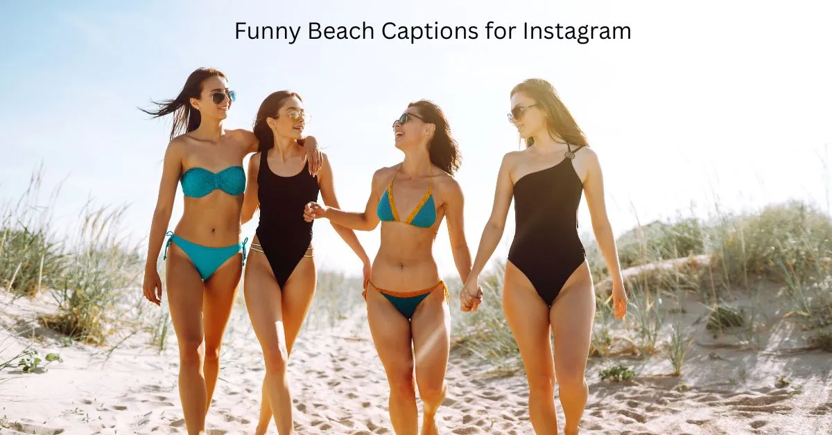 Funny Beach Captions for Instagram