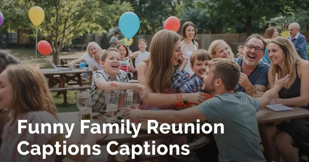 Funny Family Reunion Captions