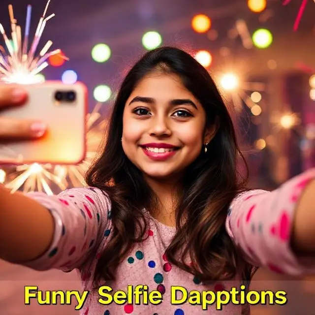 Funny Selfie Diwali CaptionsΒ