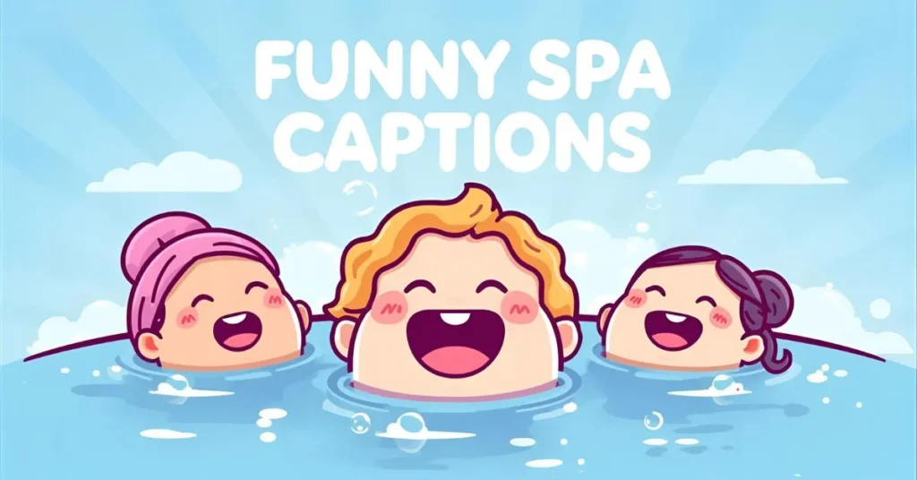 Funny Spa Captions for Instagramย