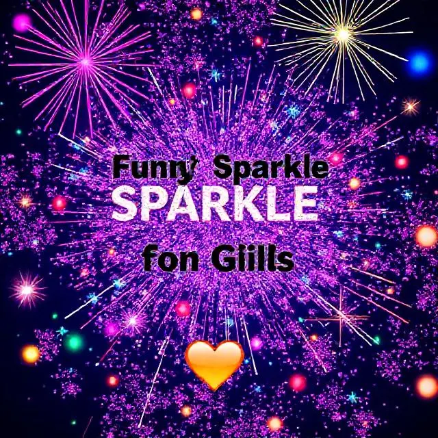 Funny Sparkle Captions for Girls
