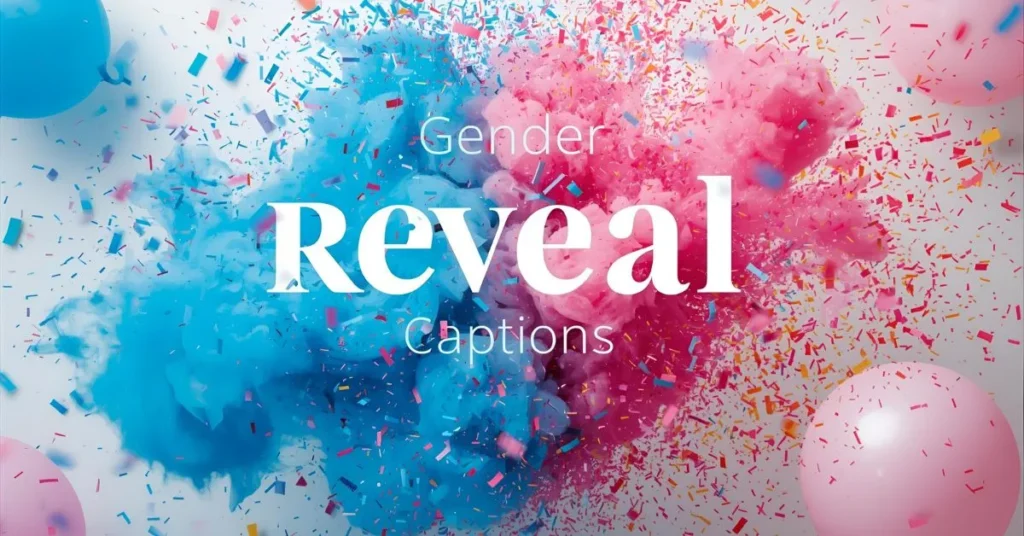 Gender Reveal Captions