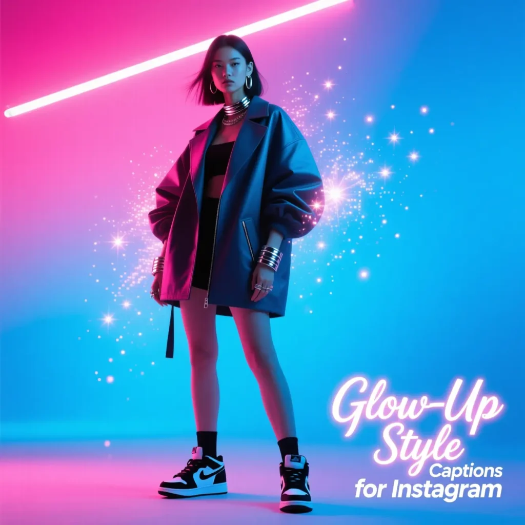 Glow-Up Style Captions for InstagramΒ
