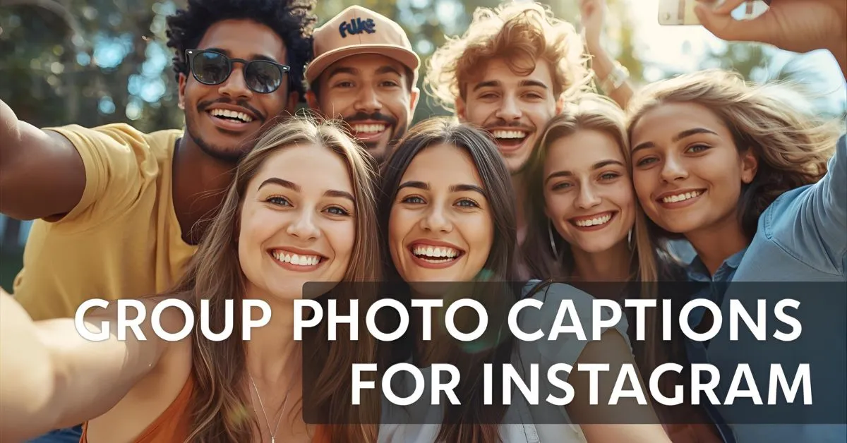 Group Photo Captions for Instagram