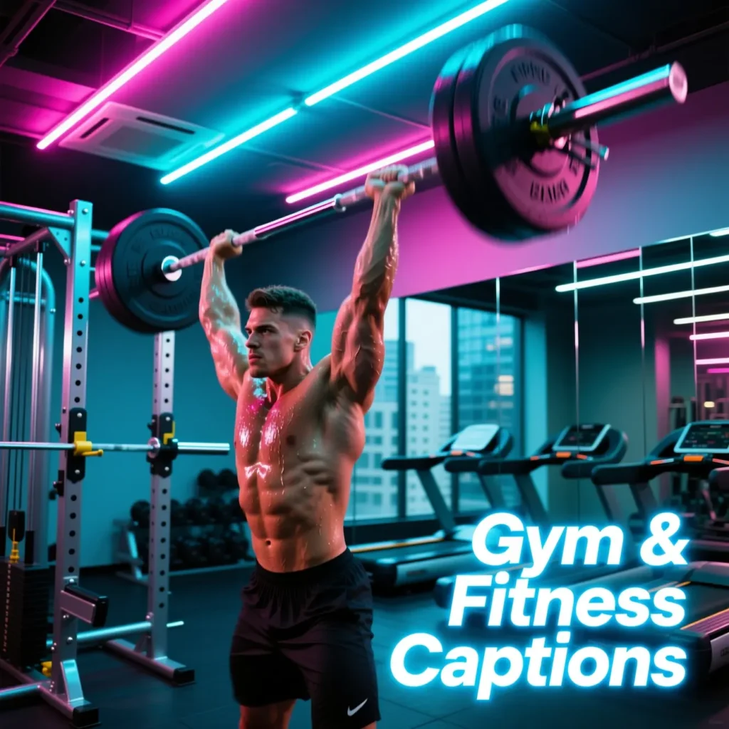 Gym & Fitness Captions