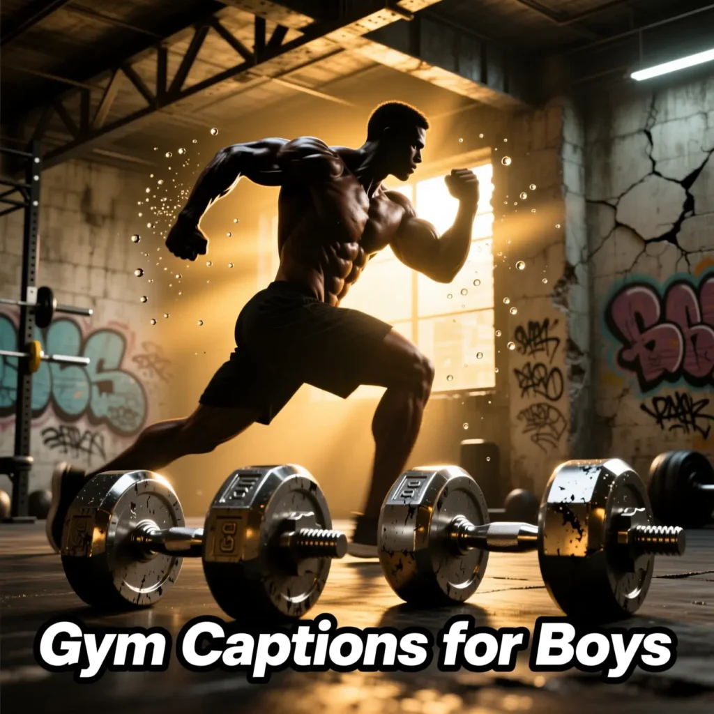 Gym Captions for Instagram for BoyΒ