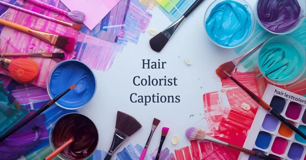 Hair Colorist Captions