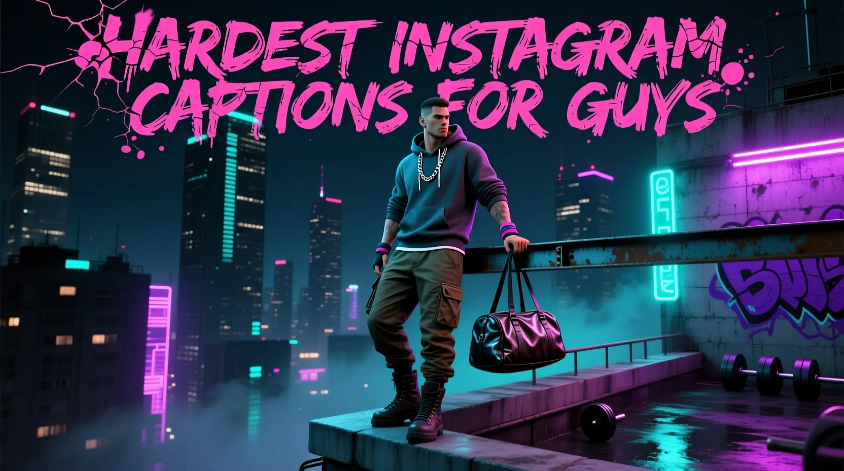 Hardest Instagram Captions for Guys