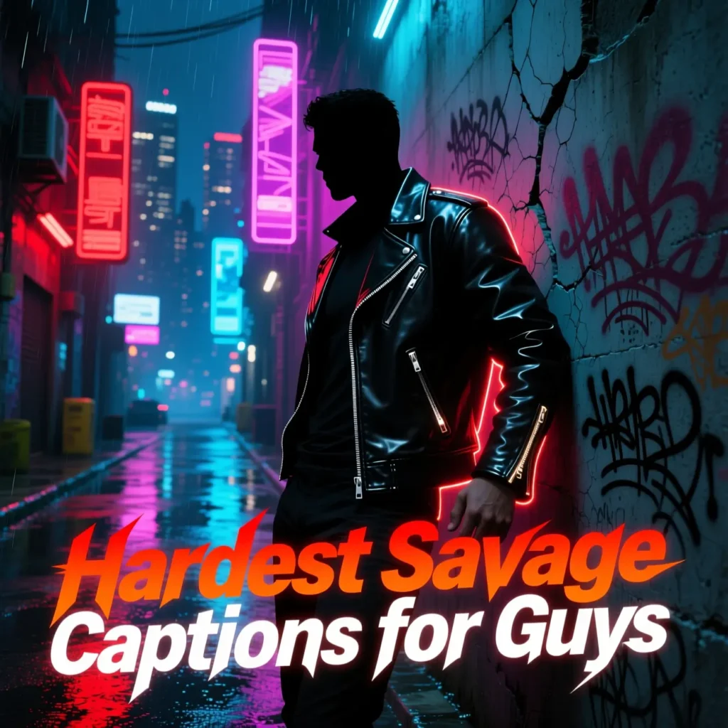 Hardest Savage Captions for Guys
