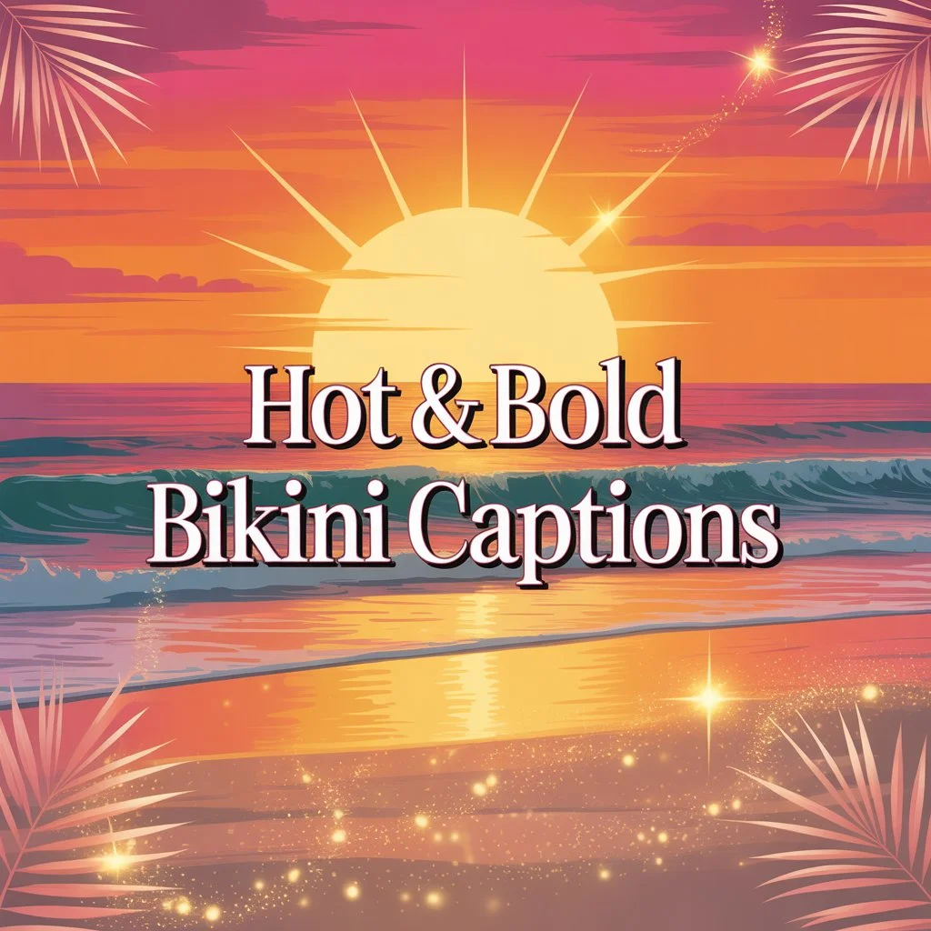 Hot & Bold Bikini CaptionsΒ