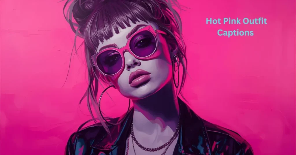 Hot Pink Outfit CaptionsΒ