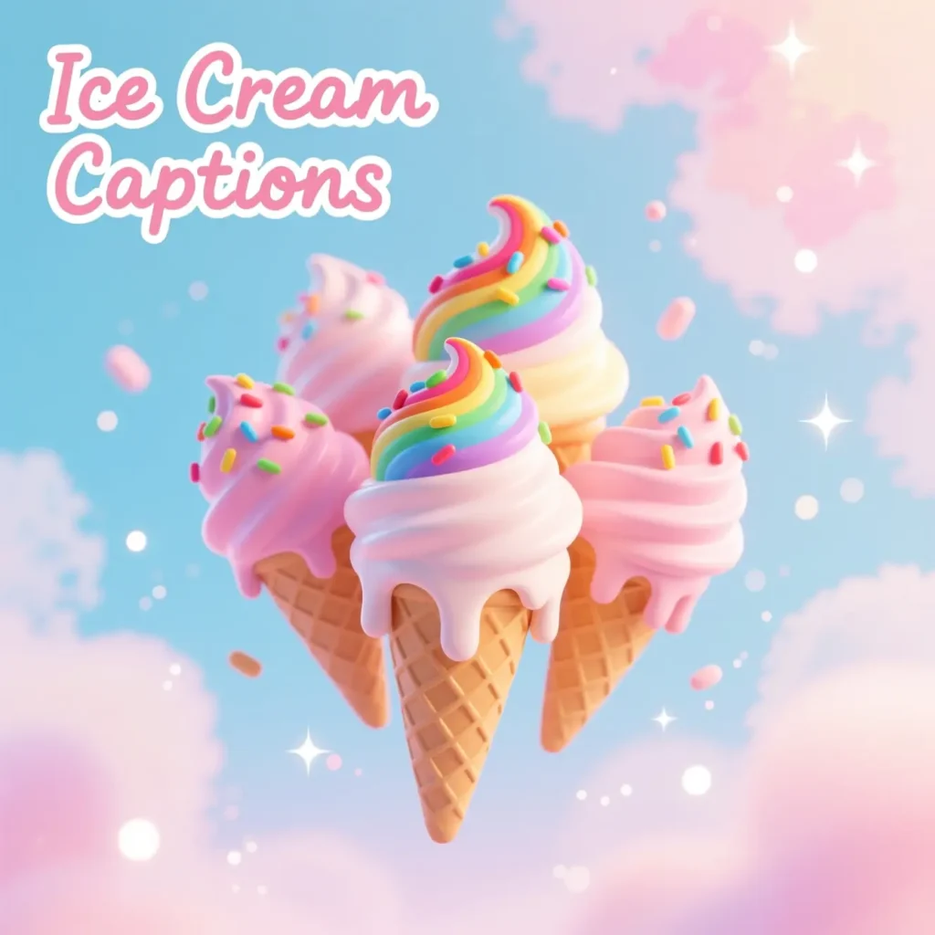 Ice Cream Captions