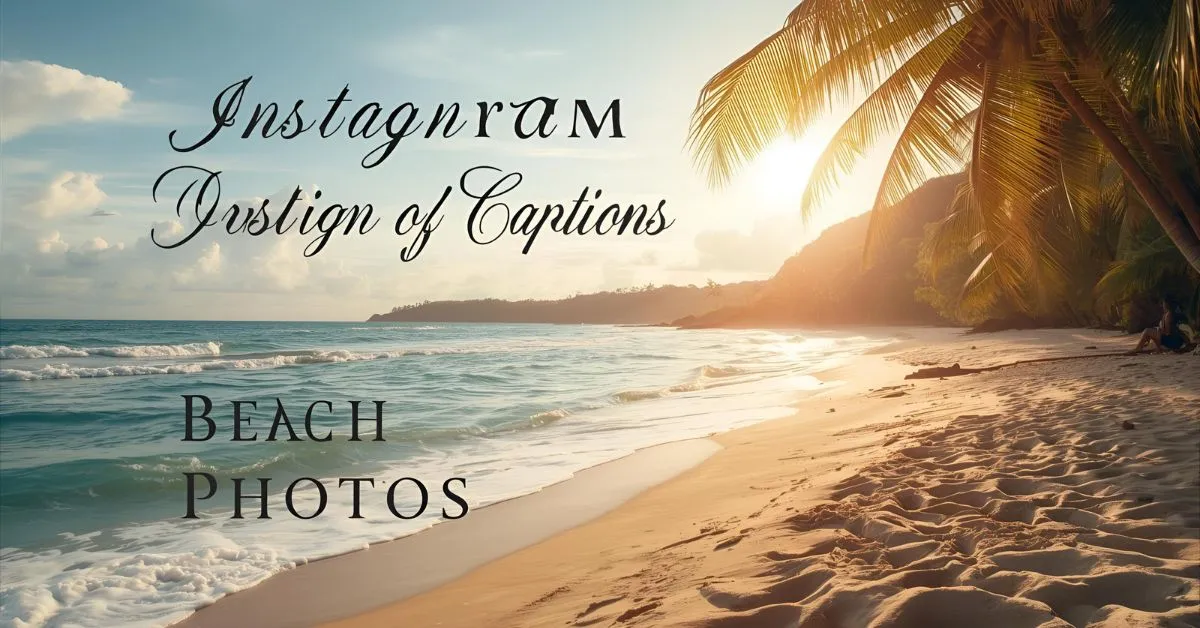Instagram Captions for Beach Photos