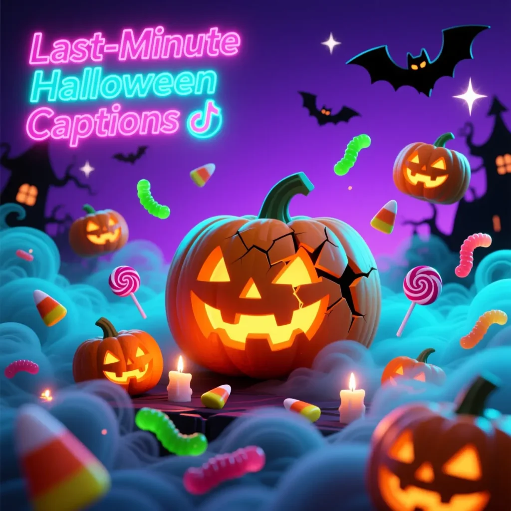 Last-Minute Halloween Captions