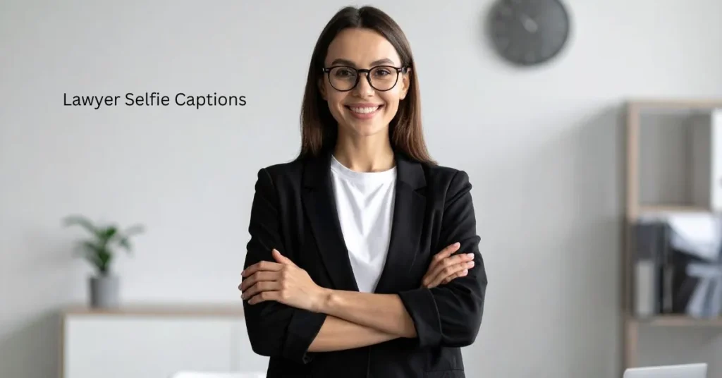 Lawyer Selfie Captions