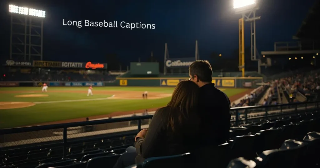 Long Baseball Captions