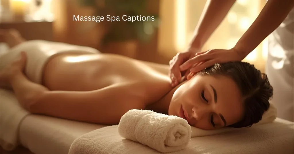 Massage Spa Captions