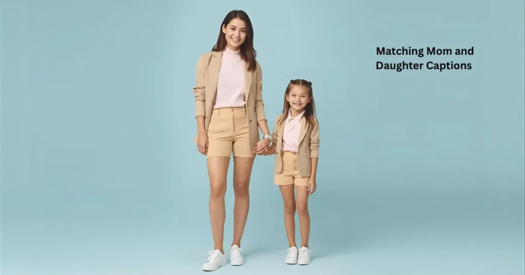 Matching Mom and Daughter Captions