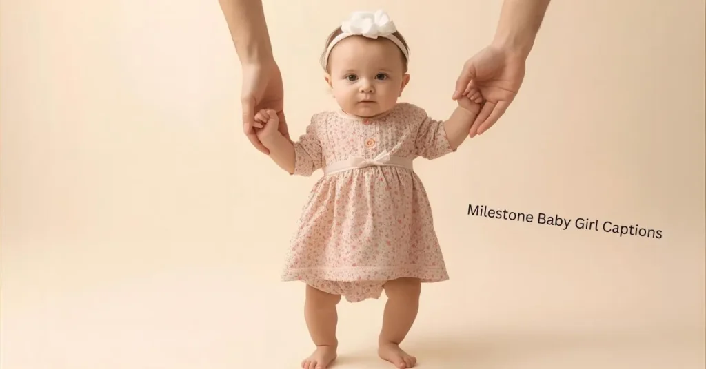 Milestone Baby Girl Captions