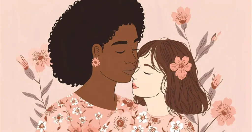 Mother & Daughter Captions