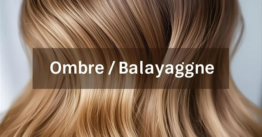 Ombre / Balayage Hair CaptionsΒ
