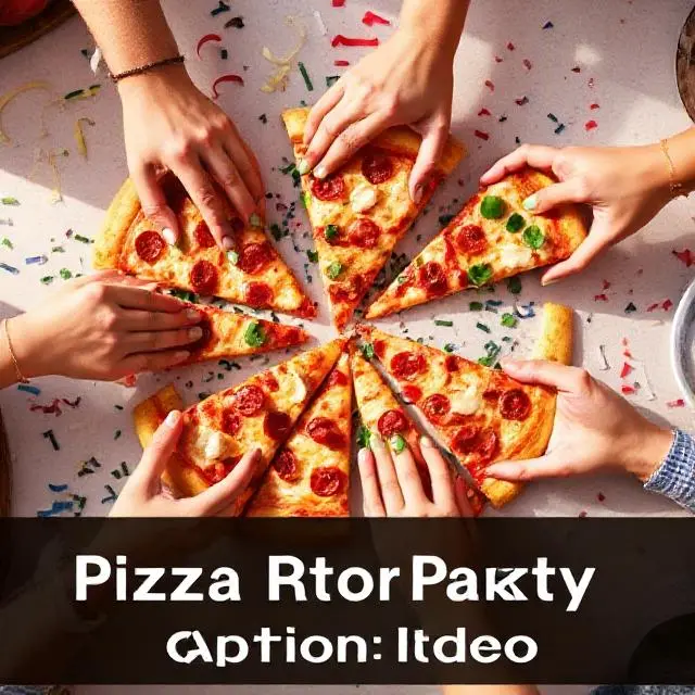 Pizza Party Caption Ideas