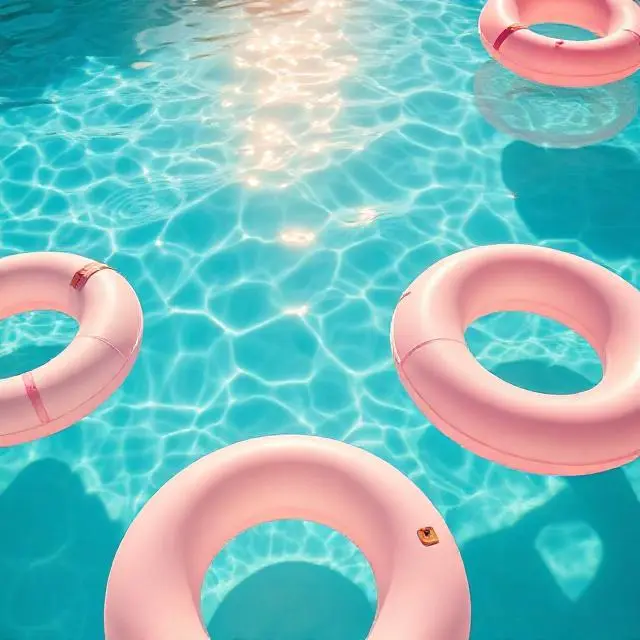 Pool Vibes Bikini Captionsย