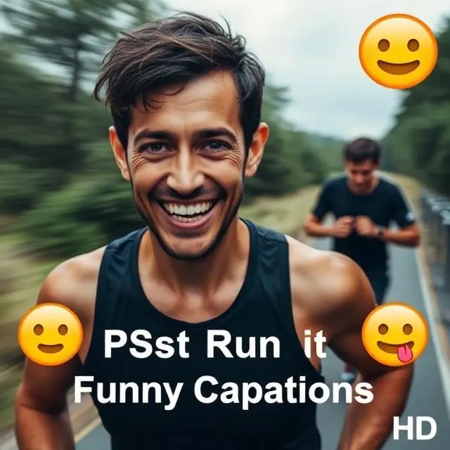 Post-Run Funny Captions