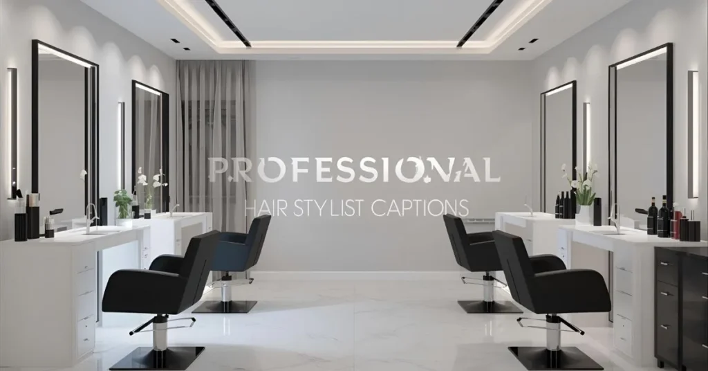 Professional Hair Stylist Captions