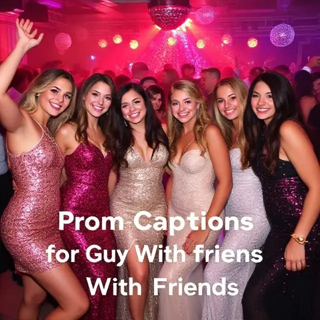 Prom Captions for Guys With Friends