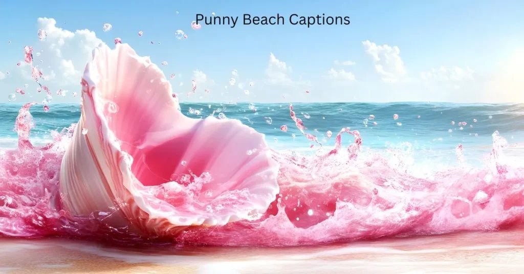 Punny Beach Captions