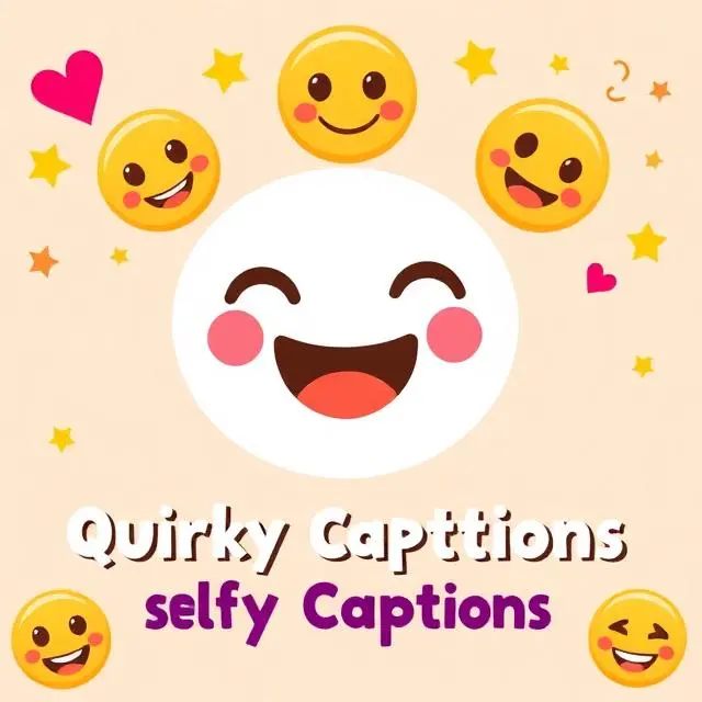 Quirky Selfie Captions