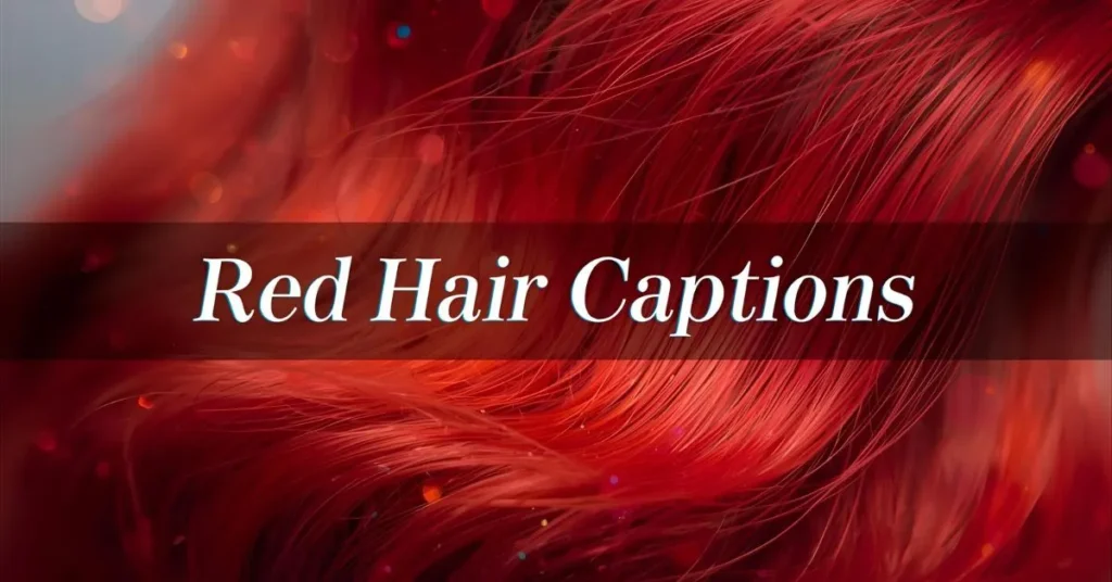 Red Hair CaptionsΒ