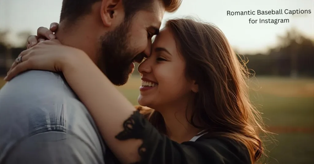 Romantic Baseball Captions for Instagram