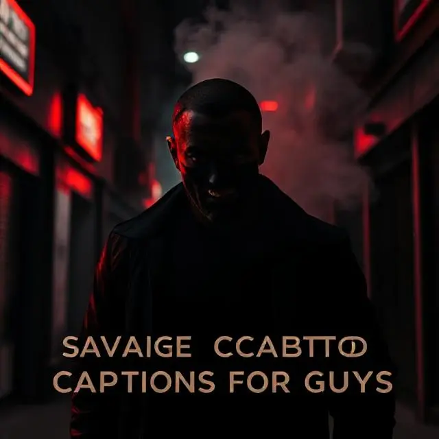 Savage Photo Captions for Guys