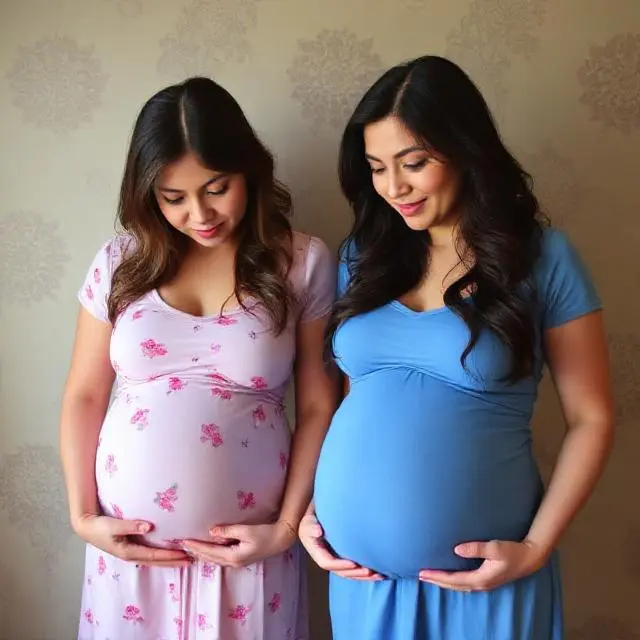 Second Pregnancy Captions