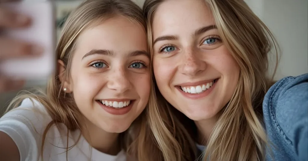 Selfie Mom and Daughter Captionsย